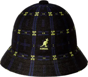 Kangol Hyper Plaid Casual - Deep Plum/XL Bucket Hat