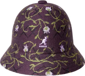 Kangol Tapestry Casual - Deep Plum Floral/XL Bucket Hat