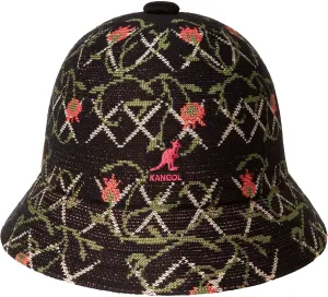 Kangol Tapestry Casual - Deep Plum Floral/XL Bucket Hat