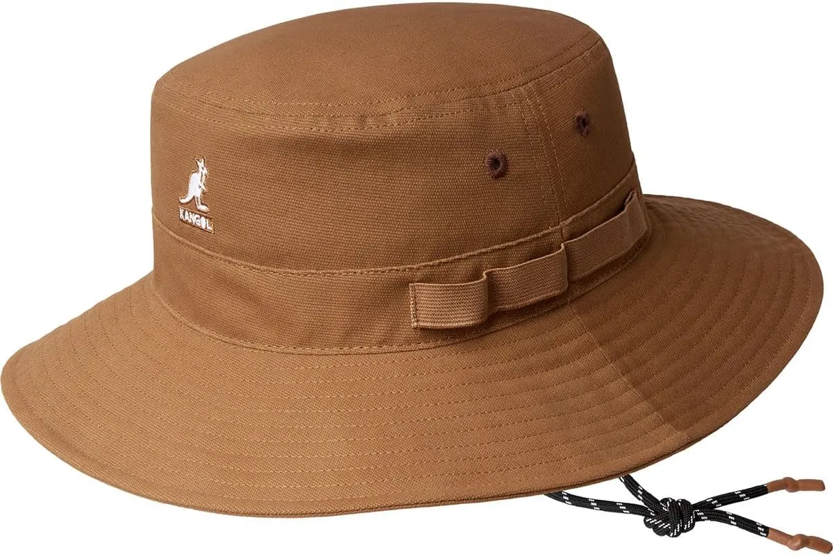 Kangol Utility Cords Jungle Hat - Warm Grey/XL Bucket Hat