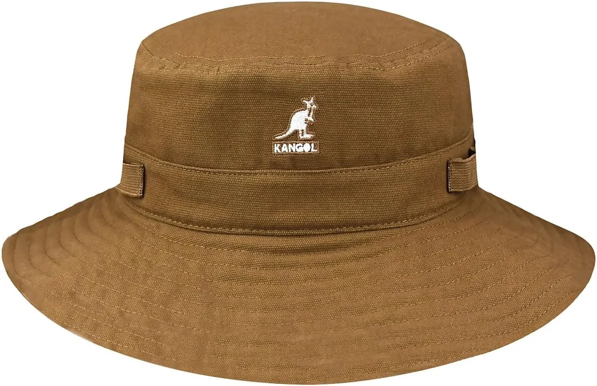 Kangol Utility Cords Jungle Hat - Warm Grey/XL Bucket Hat