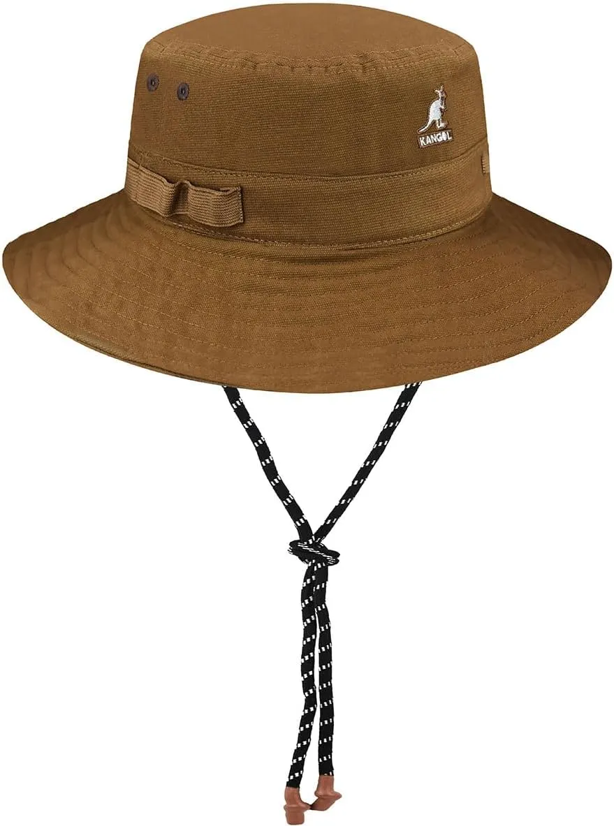 Kangol Utility Cords Jungle Hat - Warm Grey/XL Bucket Hat
