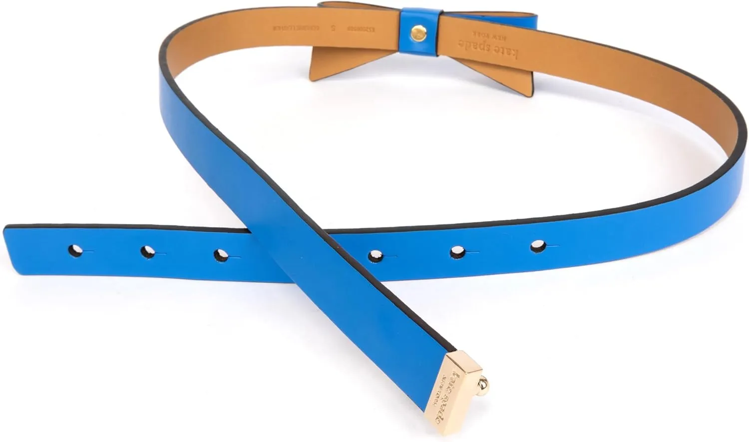 kate spade new york Women's .75 Inch Bow Belt