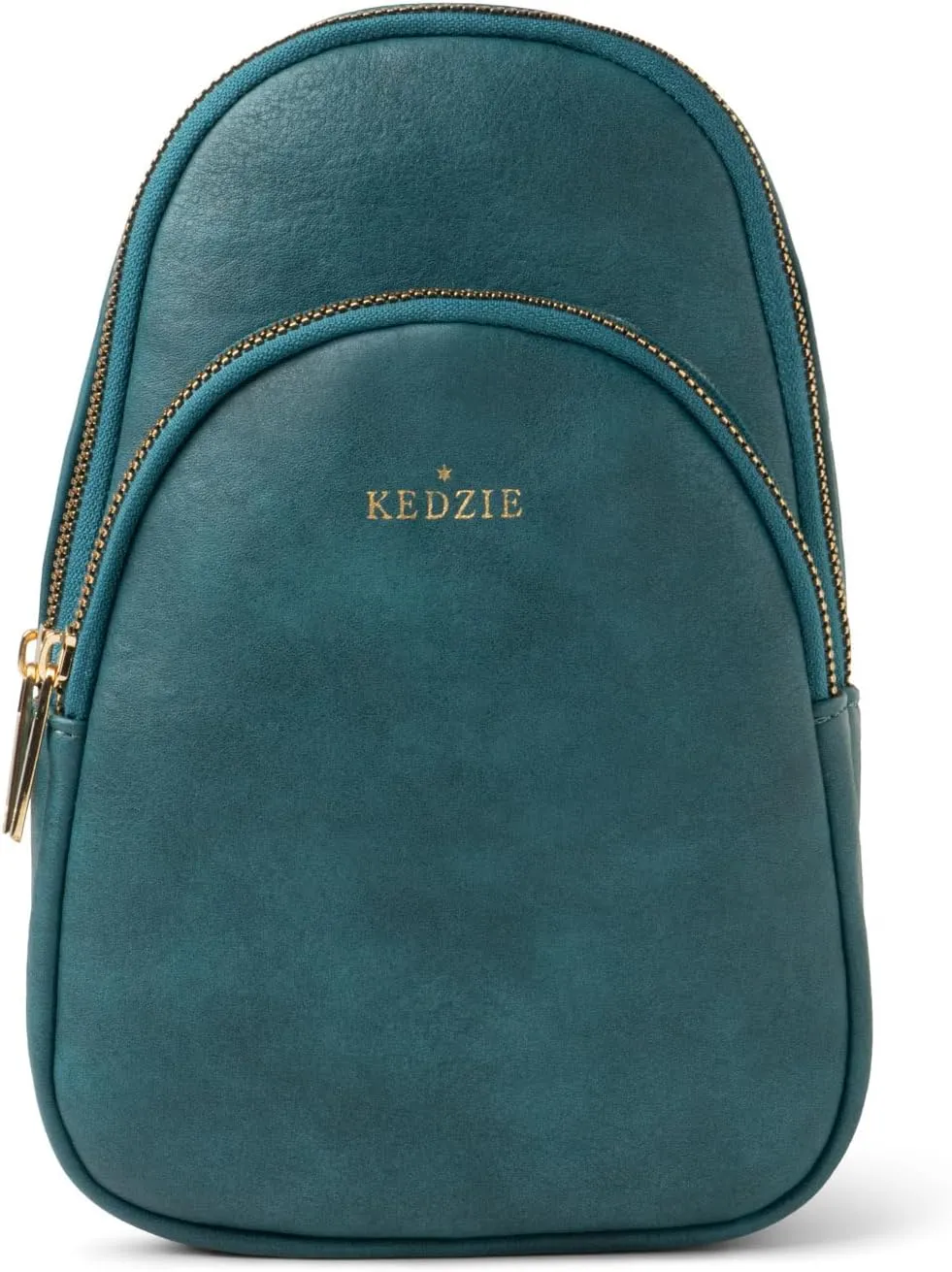 KEDZIE Sunset Sling Bag in Soft Vegan Leather Crossbody Bag Cell Phone Purse Fanny Bag Packs for Women