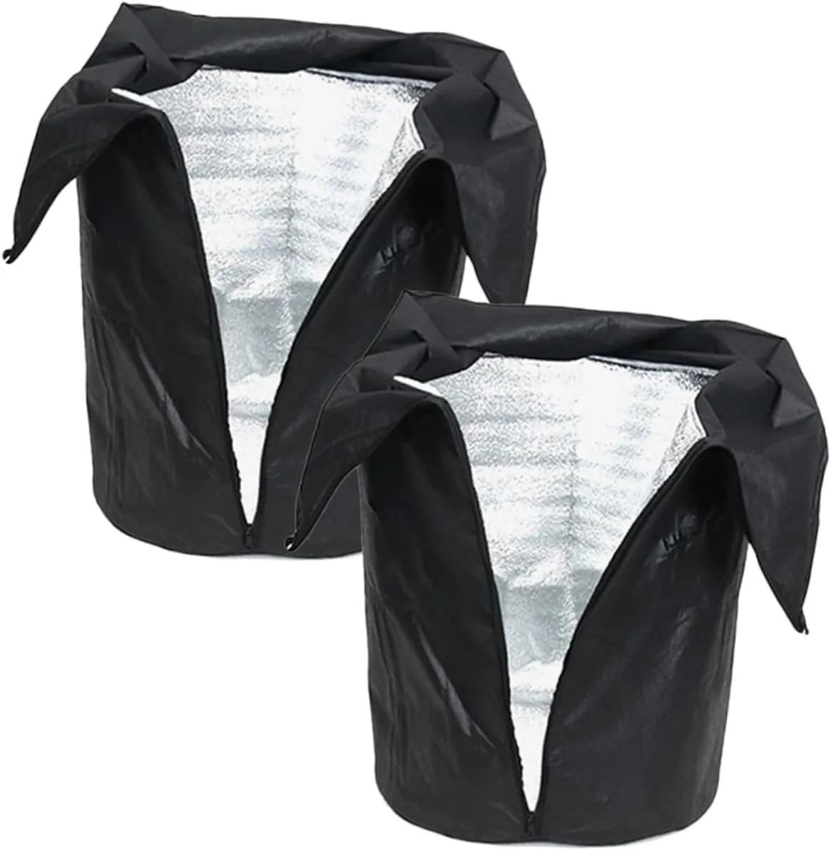 KESYOO 2Pcs Plant Frost Protection Cover Wear Resistant Oxford Cloth Plant Bag Winter Flowerpot Cover with Drawstring for Outdoor Plants Garden Frost Protection