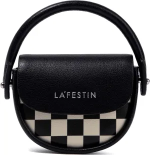 LA'FESTIN Designer Women's Mini Shoulder Bag with Long Strap - Fashionable & Universal, Storage Bluetooth Earphone