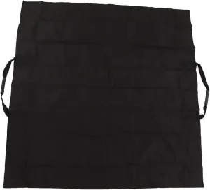 Leaf Bag for Collecting Leaves, Reusable Gardening Leaf Bag 2 IN 1 Leaf Tarp Waste Bags Trash Collapsible Storage Lawn Container with Handles (Black)