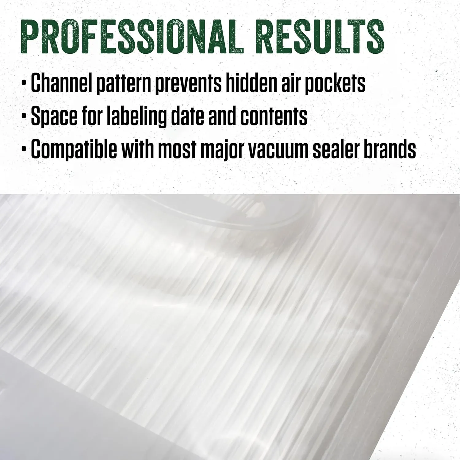 LEM Products MaxVac Gallon Vacuum Sealer Bags, 11 x 16 Inches, Compatible with Major Vacuum Sealer Brands, 28 Count