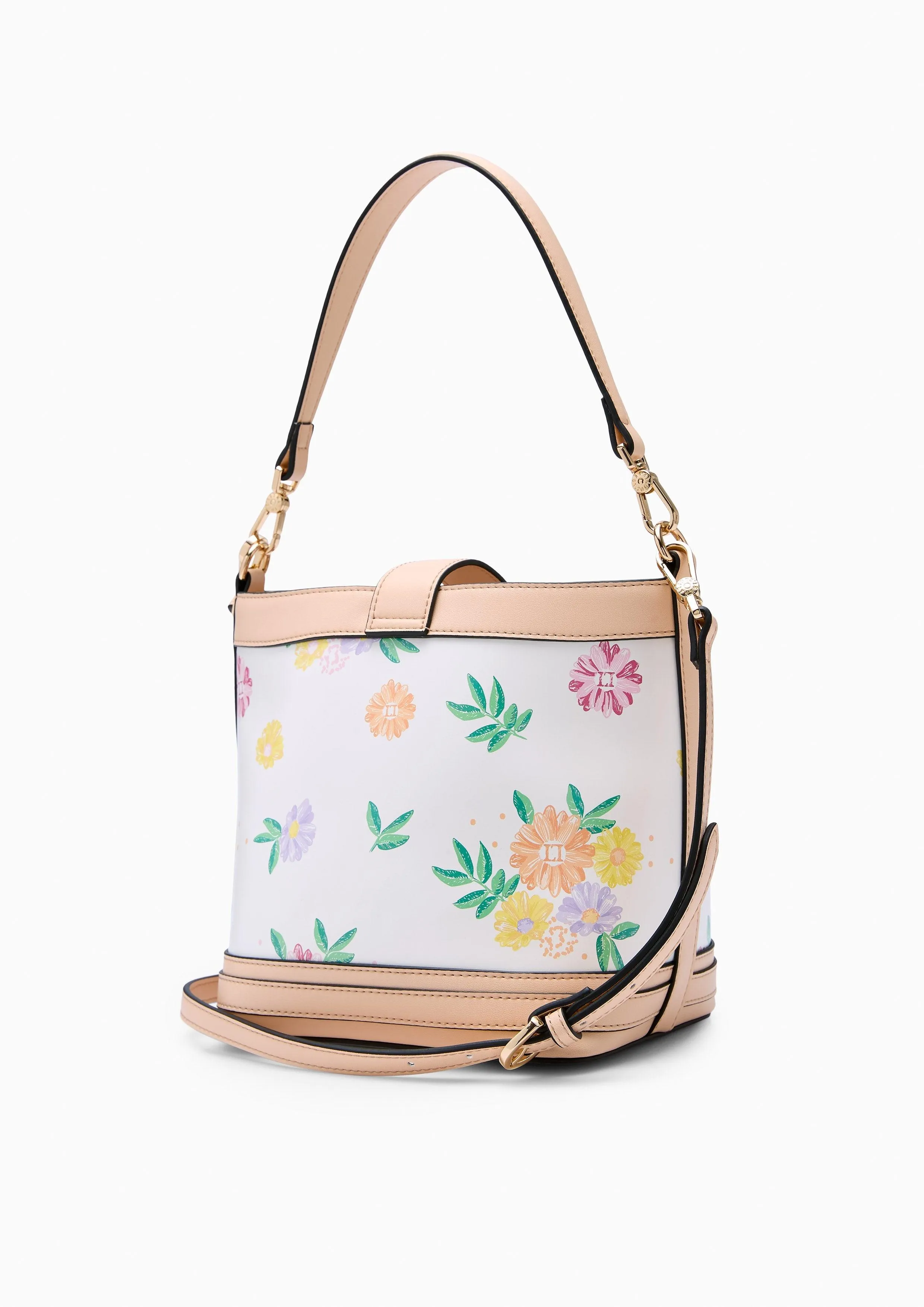 Lesly Bucket Bag White