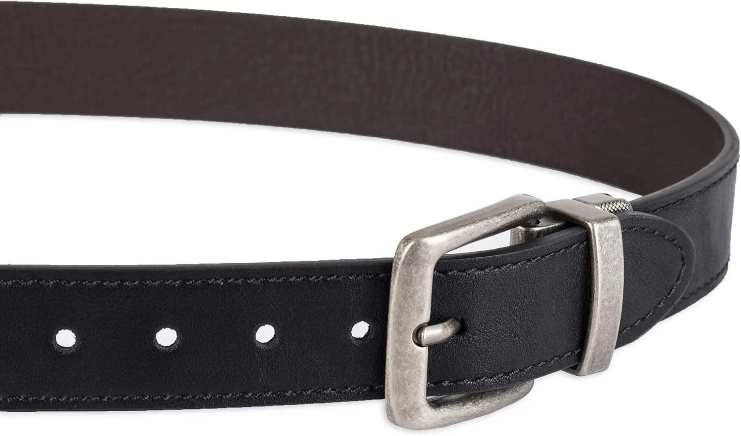 Levi's Big Kids Belt - School Friendly Casual Two-in-One Reversible Belt