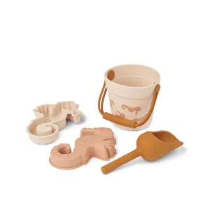Liewood: Kit Mini Seahorse Beach Set - Seahorse / Apple Blossom