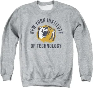 LOGOVISION New York Institute of Technology Official Bears Logo Unisex Adult Crewneck Sweatshirt