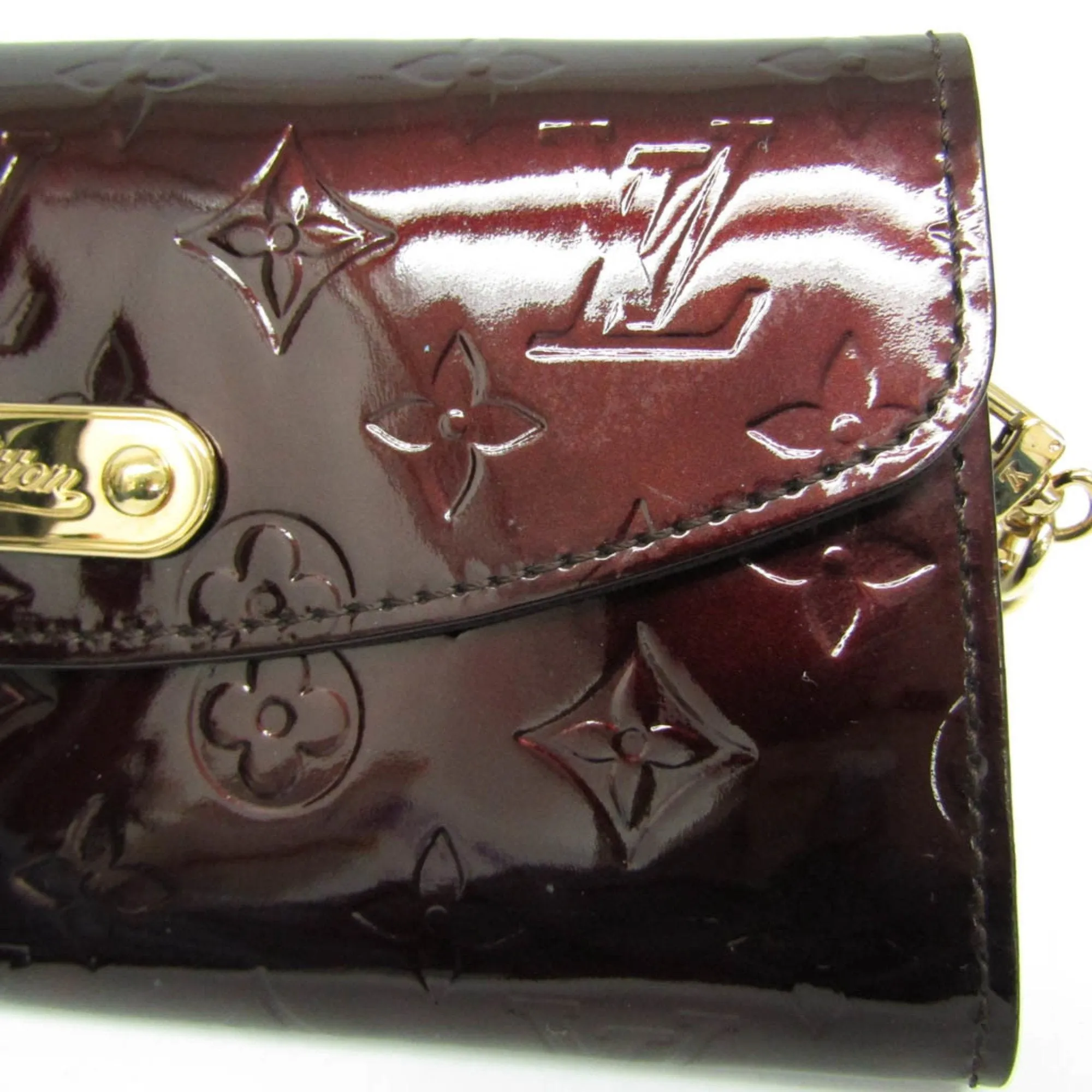 Louis Vuitton Sunset Boulevard  Patent Leather Shoulder Bag ()