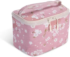 Lunch Bag for Women/Men Original Emergency Meal Transportation, Waterproof Lined Bag to Store & Transport Meals, Snacks & More Reusable Lunch Box for Office Work Picnic Beach(Pink Cherry Blossom)