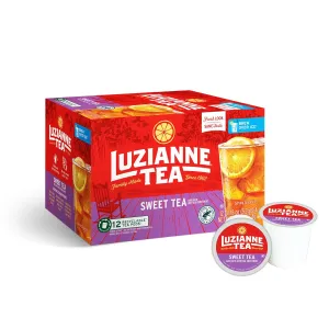 Luzianne Sweet Iced Tea Single Serve Pods, 12ct Box (Pack of 1)