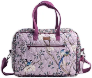 Maison d' Hermine Weekend Bag Cotton Quilted Duffel Overnight Luggage Weekender Gym Bag for Gifts Travel Men Women Business Travellers Family Trip, Osaka