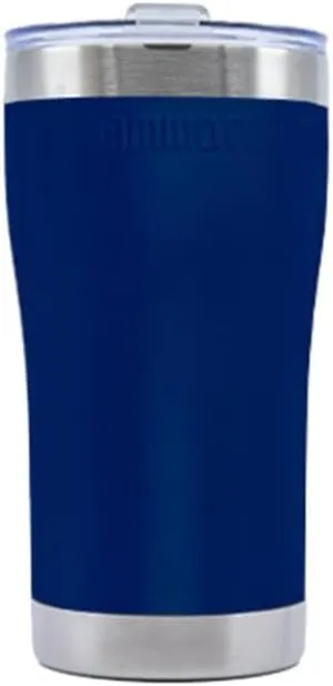 Mammoth Rover 20oz Stainless Steel Tumbler, Double Wall Vacuum Insulated Tumbler with Lid, Great for On The Go, in Dark Blue