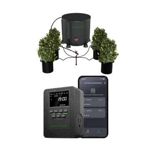 MARS HYDRO 2025 New Auto Drip Irrigation Kits with 13 Gallon Foldable Bucket with ITime 2-in-1 Smart Timer Outlet Dual Outlet App Control