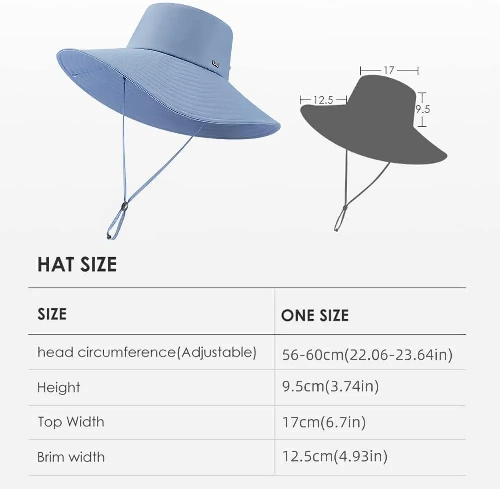 Men Women Foldable Fishing Hat UPF 50  Sun Hats Bucket Boonie Hat for Hiking Garden Safari Beach SNH3M274D