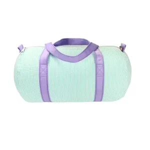 Mermaid Seersucker Toddler Duffel