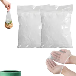 Meshmate Waste Rack Sink, No Punching Required, Rotatable Suction Cup Sink Strainer with 100 Filter Mesh Bags, Kitchen Food Catcher for Waste Disposal and Debris Collection (100PCS Bags)