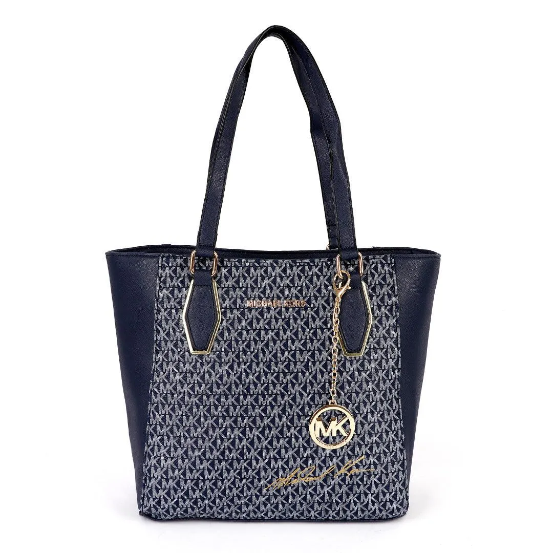 Michael Kors Voyager Tote Bag With Sling-Black