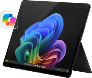 Microsoft Surface Pro 2-in-1 Laptop/Tablet (2024), Windows 11 Copilot  PC, 13" Touchscreen OLED Display, Snapdragon X Elite (12 Core), 16GB RAM, 256GB Storage, Black, Amazon Exclusive