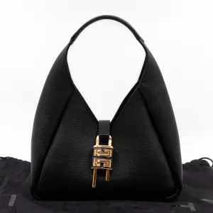 Mini G-Hobo Bag Black Leather
