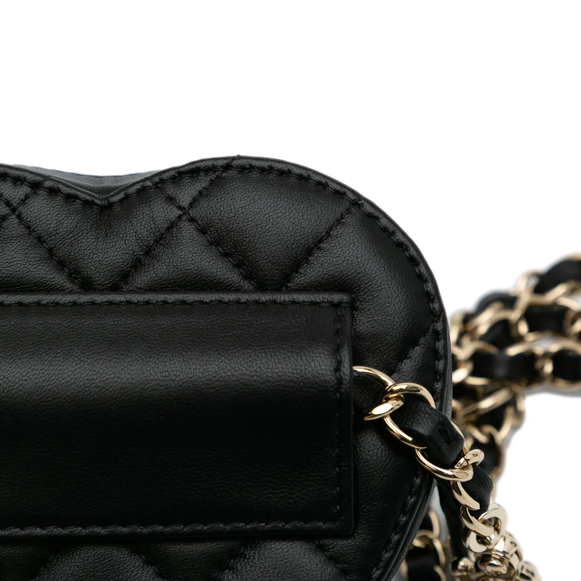 Mini Lambskin CC in Love Heart Belt Bag