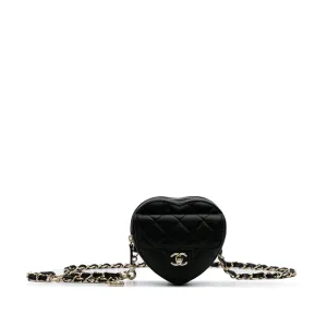 Mini Lambskin CC in Love Heart Belt Bag