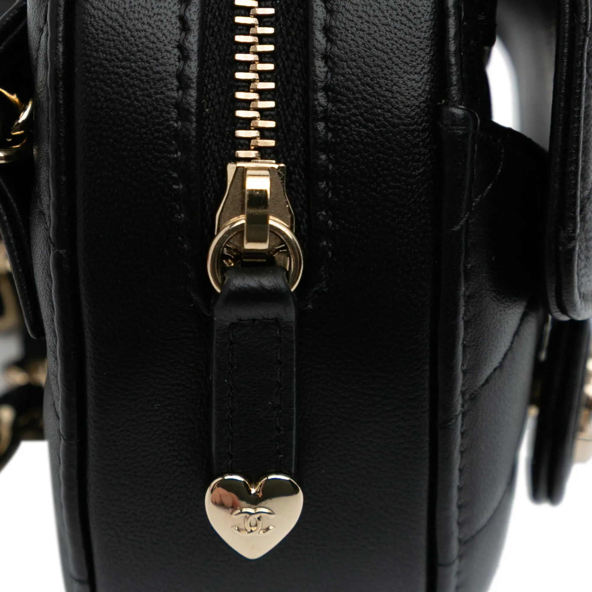 Mini Lambskin CC in Love Heart Belt Bag