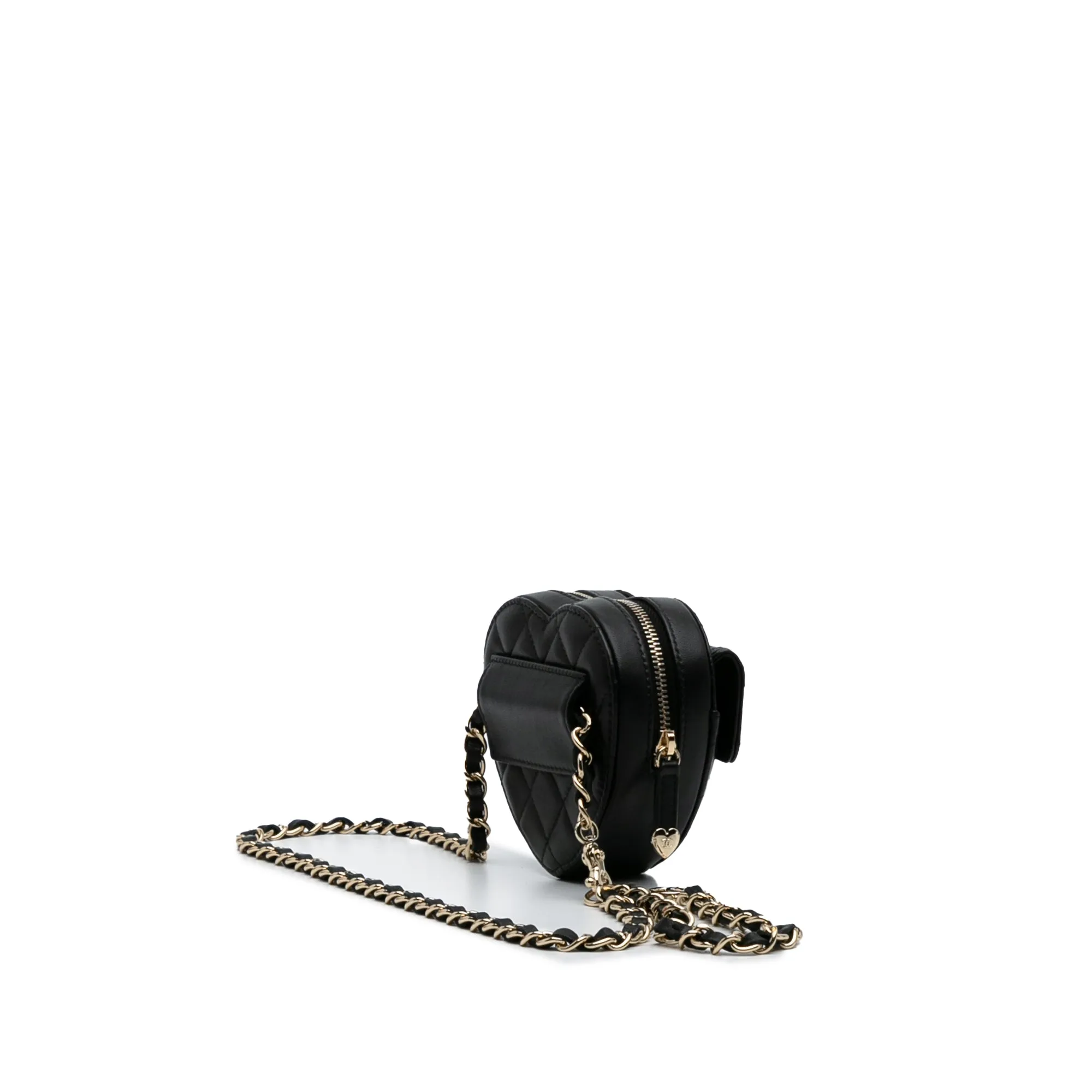 Mini Lambskin CC in Love Heart Belt Bag