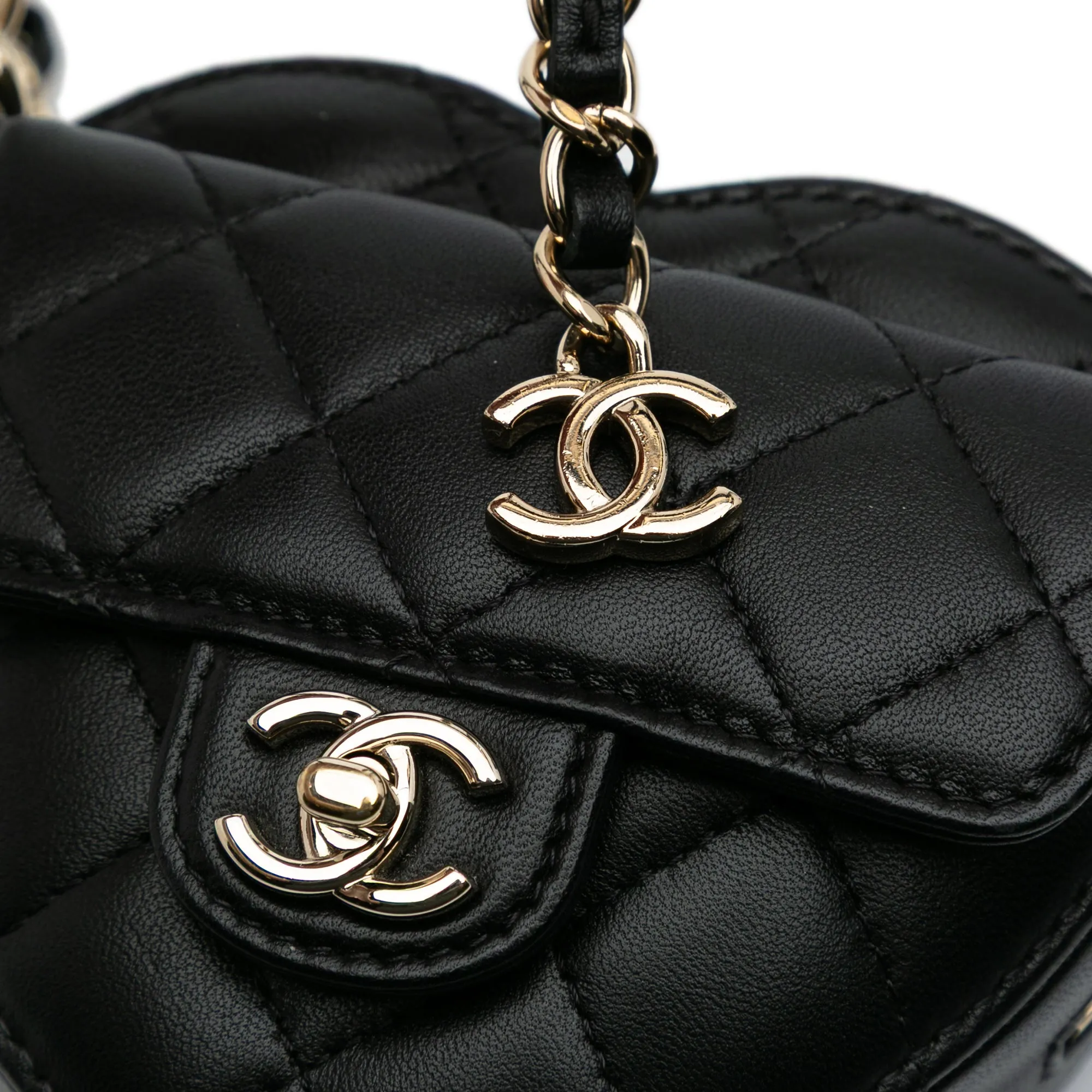 Mini Lambskin CC in Love Heart Belt Bag