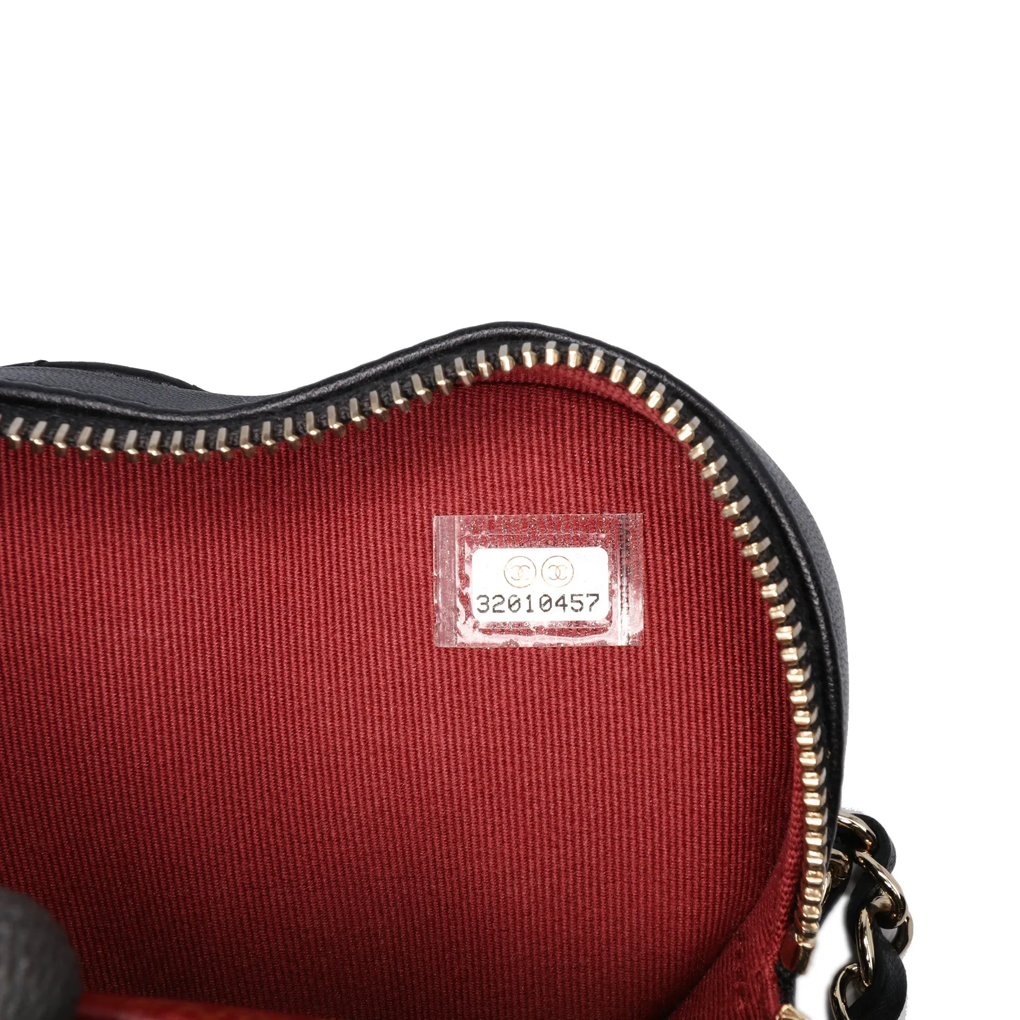 Mini Lambskin CC in Love Heart Belt Bag