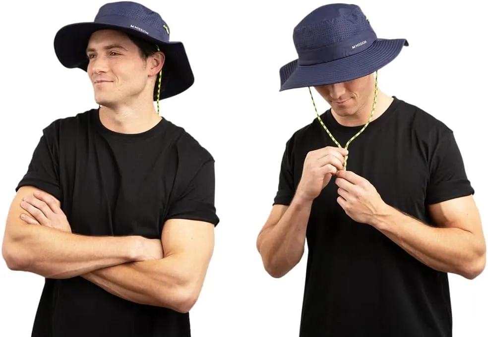 MISSION Cooling Anywhere Wide Brim Bucket Hat