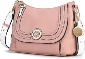 MKF Collection Crossbody Bag for Women, Shoulder Bag Lady Large Messenger Purse By Mia K