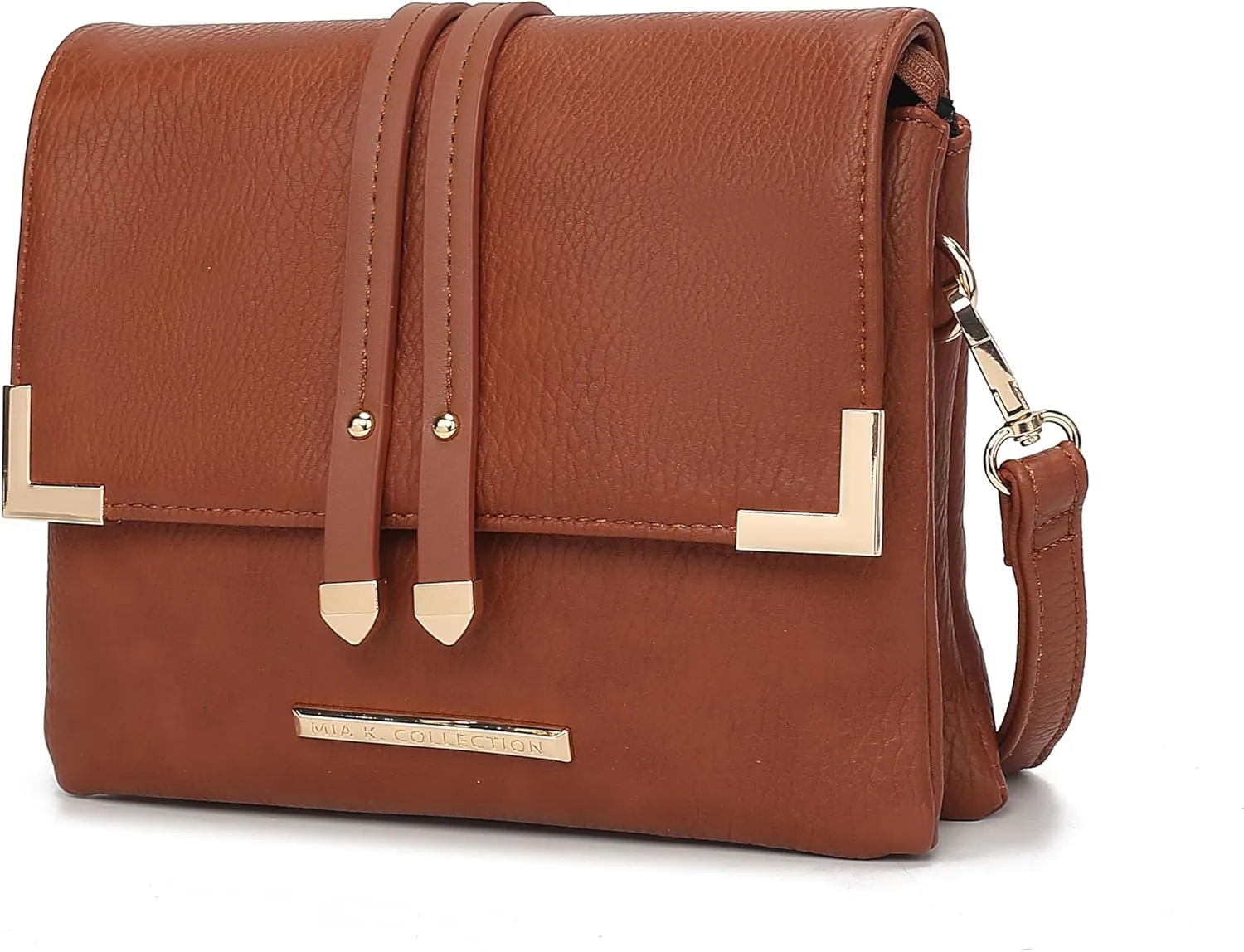 MKF Collection Crossbody Bags for Women Trendy, Vegan Leather Shoulder bag Lady Handbag Purse by Mia k