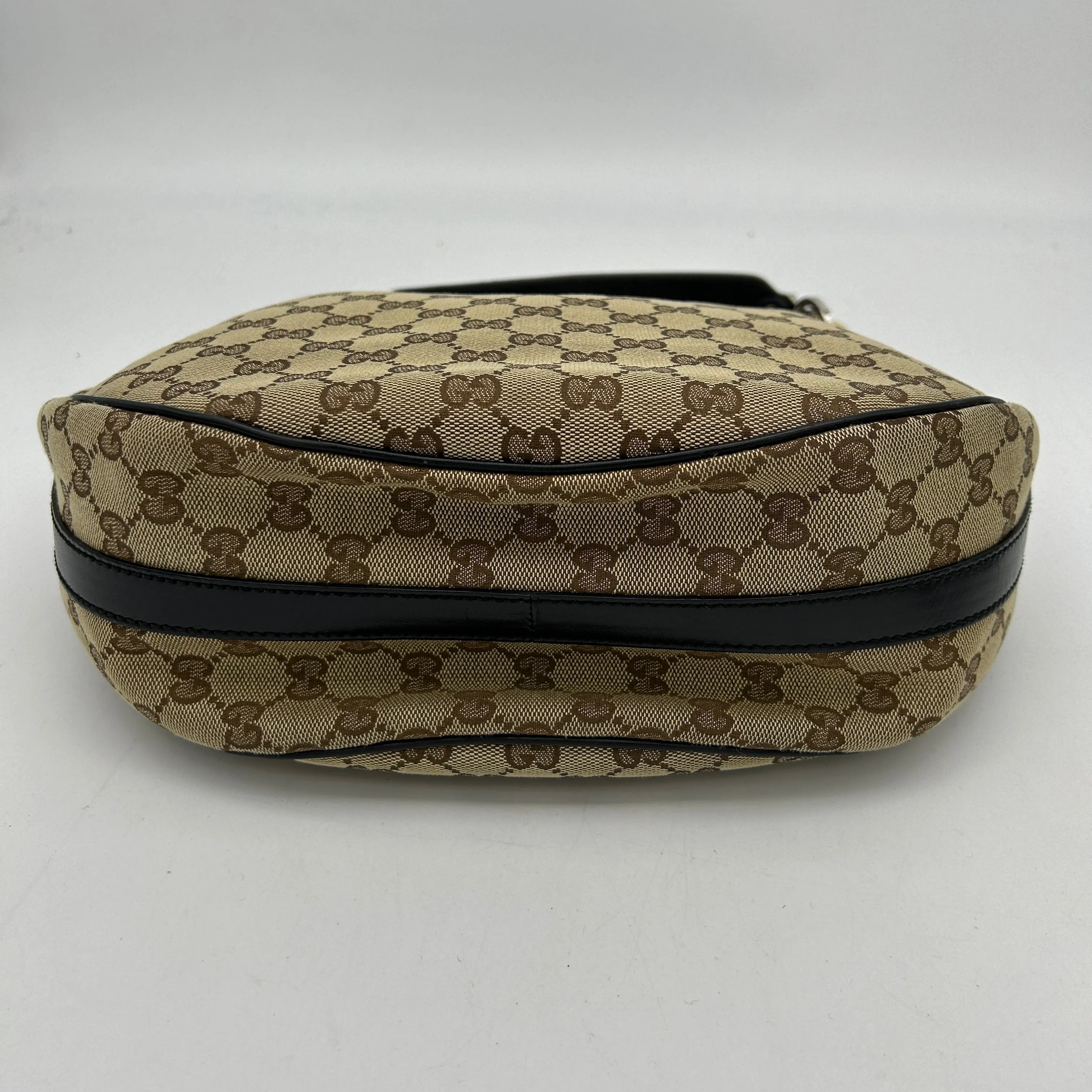 Monogram Gucci GG Multi-device compatible Beige Low-cost Hobo Large Black Twins