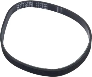 Motorcycle Drive Belt Transmission Belt Electric Mowers Drive Belt 7PJ490 Rubber Drive Belt for Qualcast for Soverign Lawnmowers