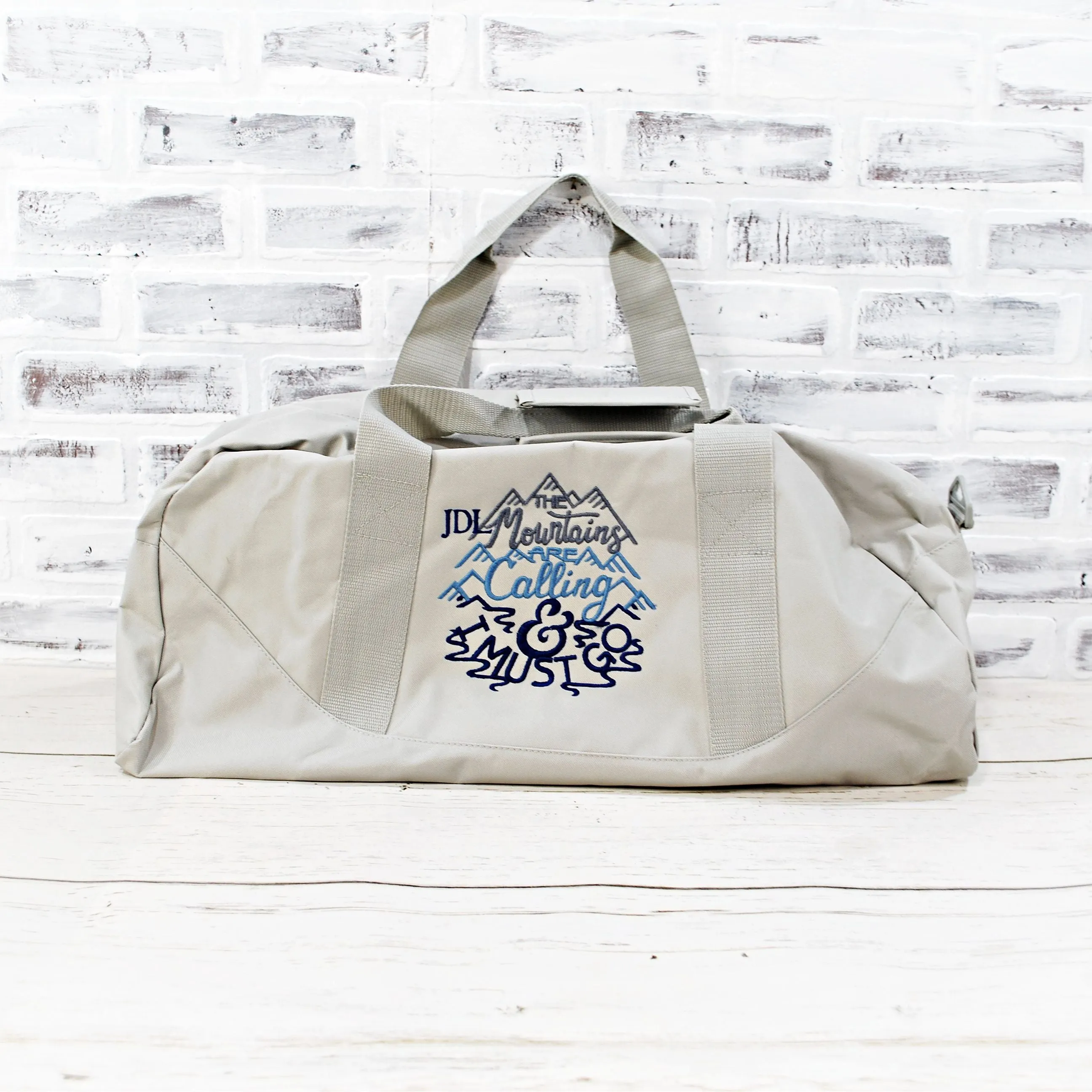 Mountians are Calling Travel Bag