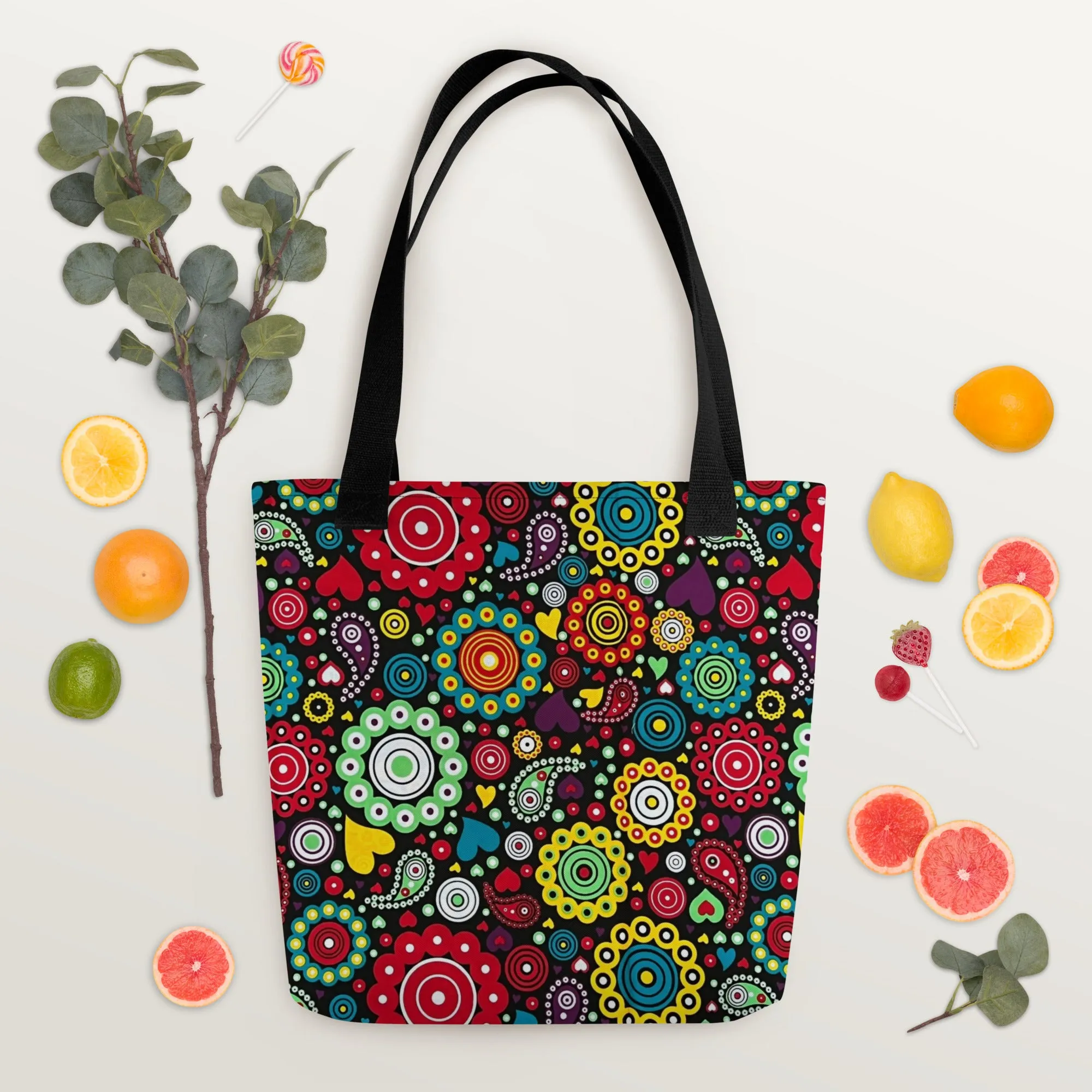 Multicolour Bloom Tote Bag