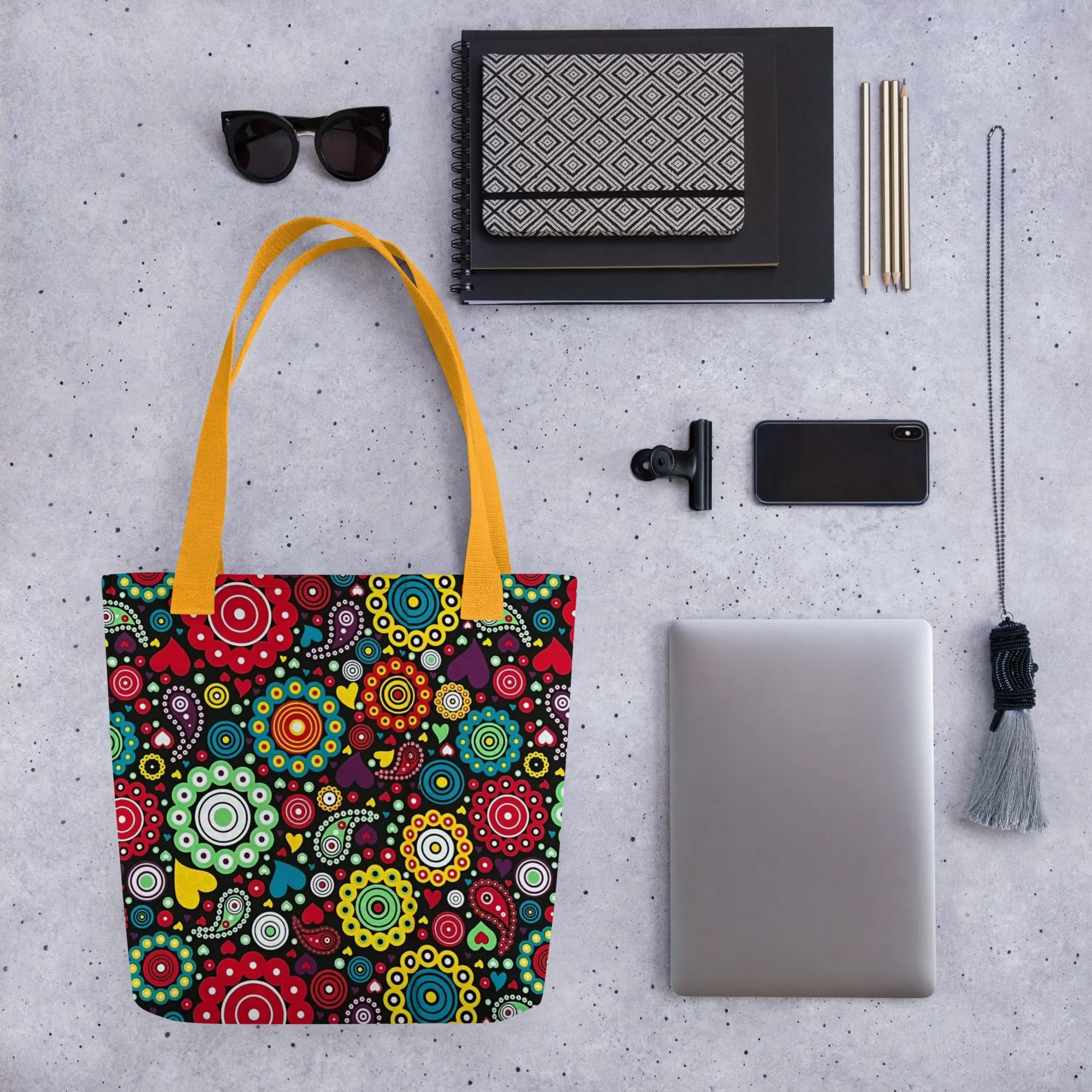 Multicolour Bloom Tote Bag