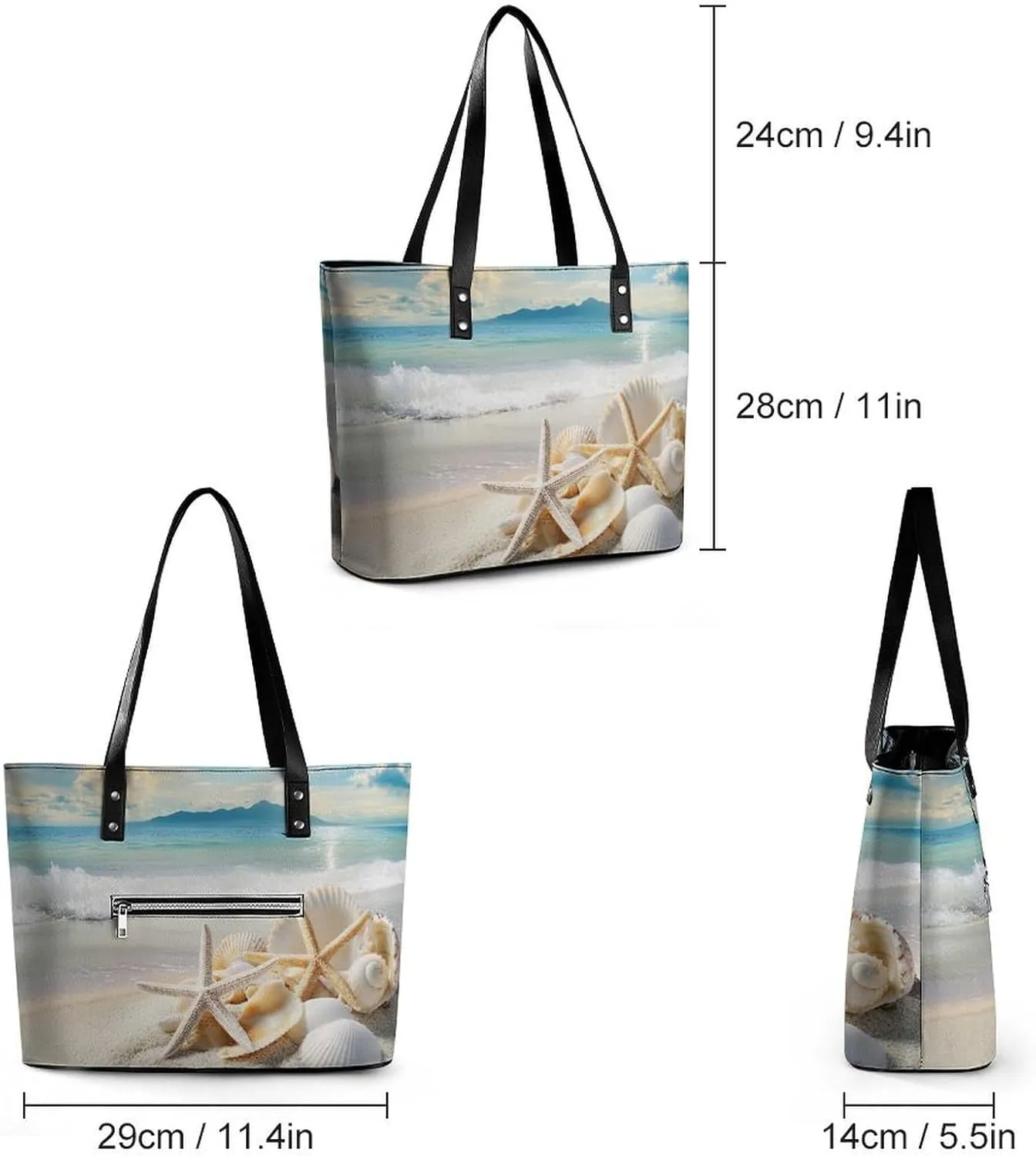Multifunction Tote Handbags Casual Purse Bags for Women Travel Shoulder Bag