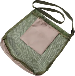 Mushroom Foraging Storage Bag Breathable Mesh Pouch for Outdoor Use Large Capacity Reusable Shoulder Bag for Wild Fruits and Tools Lightweight Portable Design