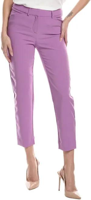 Nanette Nanette Lepore Womens Nolita Stretch Pant, 6, Purple