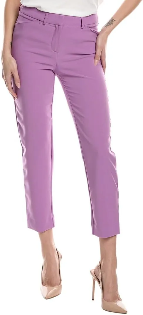 Nanette Nanette Lepore Womens Nolita Stretch Pant, 6, Purple