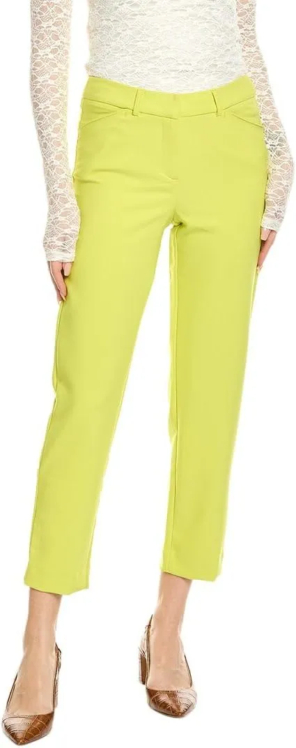 Nanette Nanette Lepore Womens Nolita Stretch Pant, 6, Yellow