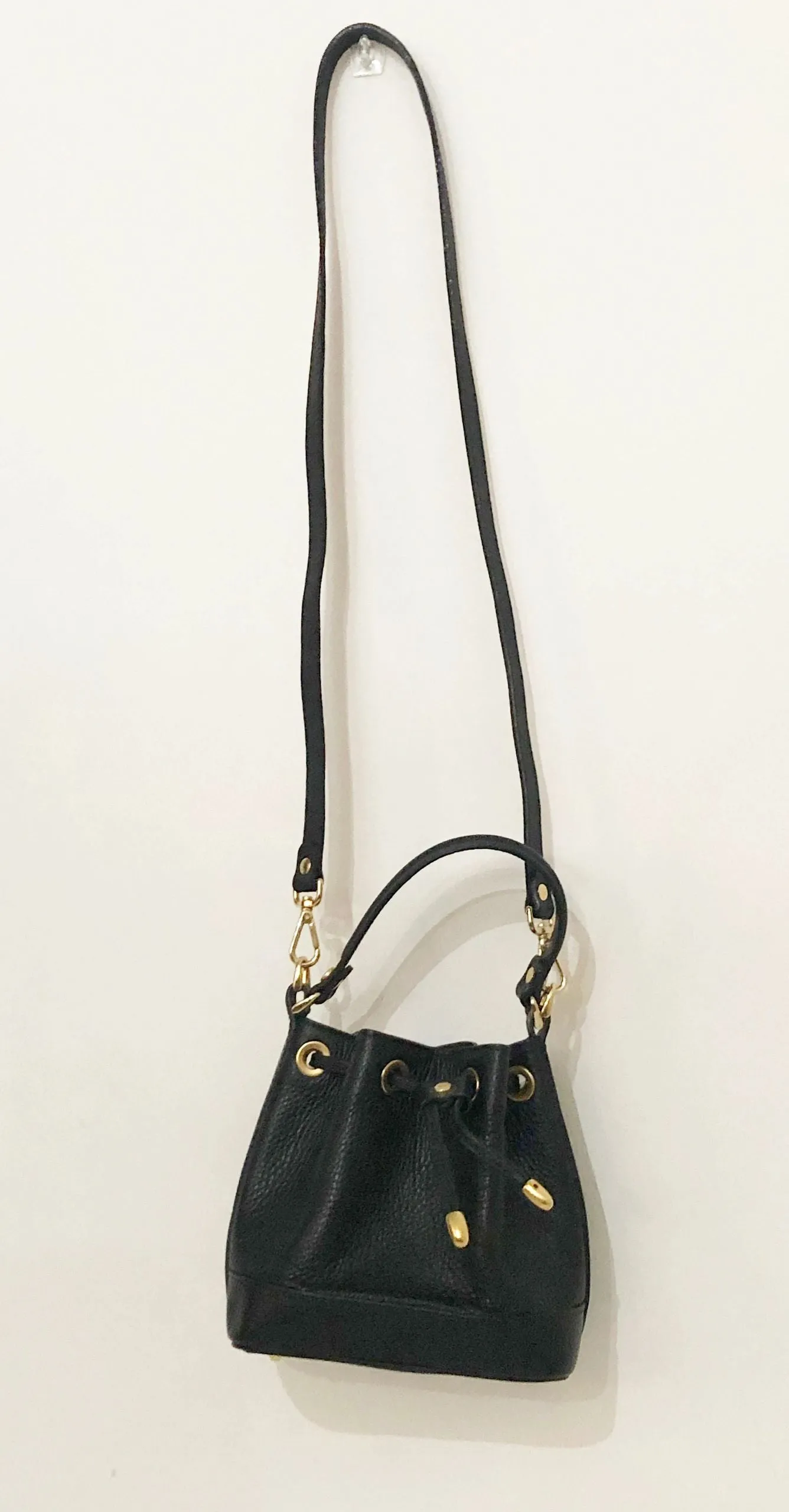 NEW Francesco Rogani Mini Bucket Bag