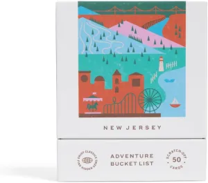 New Jersey Adventure Bucket List: 50 Scratch-Off Cards for Outdoor Activities, Tourist Attractions, and Road Trips - Perfect Travel Gift and Guide for Exploring