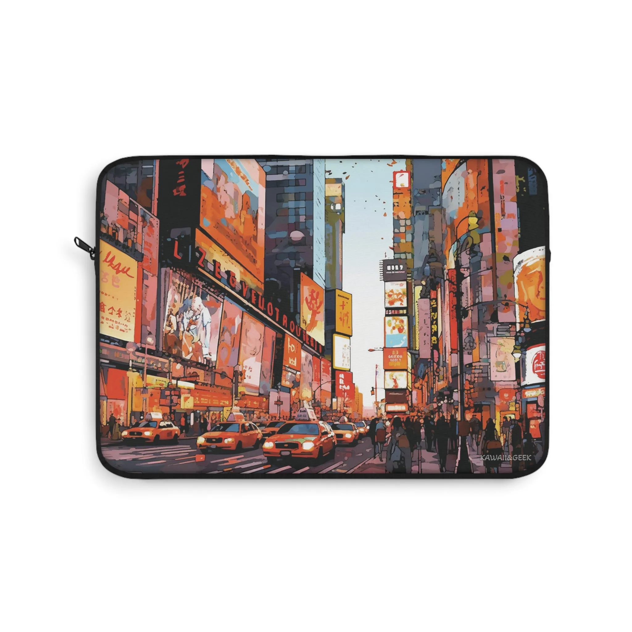 New York Sunset Laptop Sleeve - Carry the Vibrant Energy of the City with You